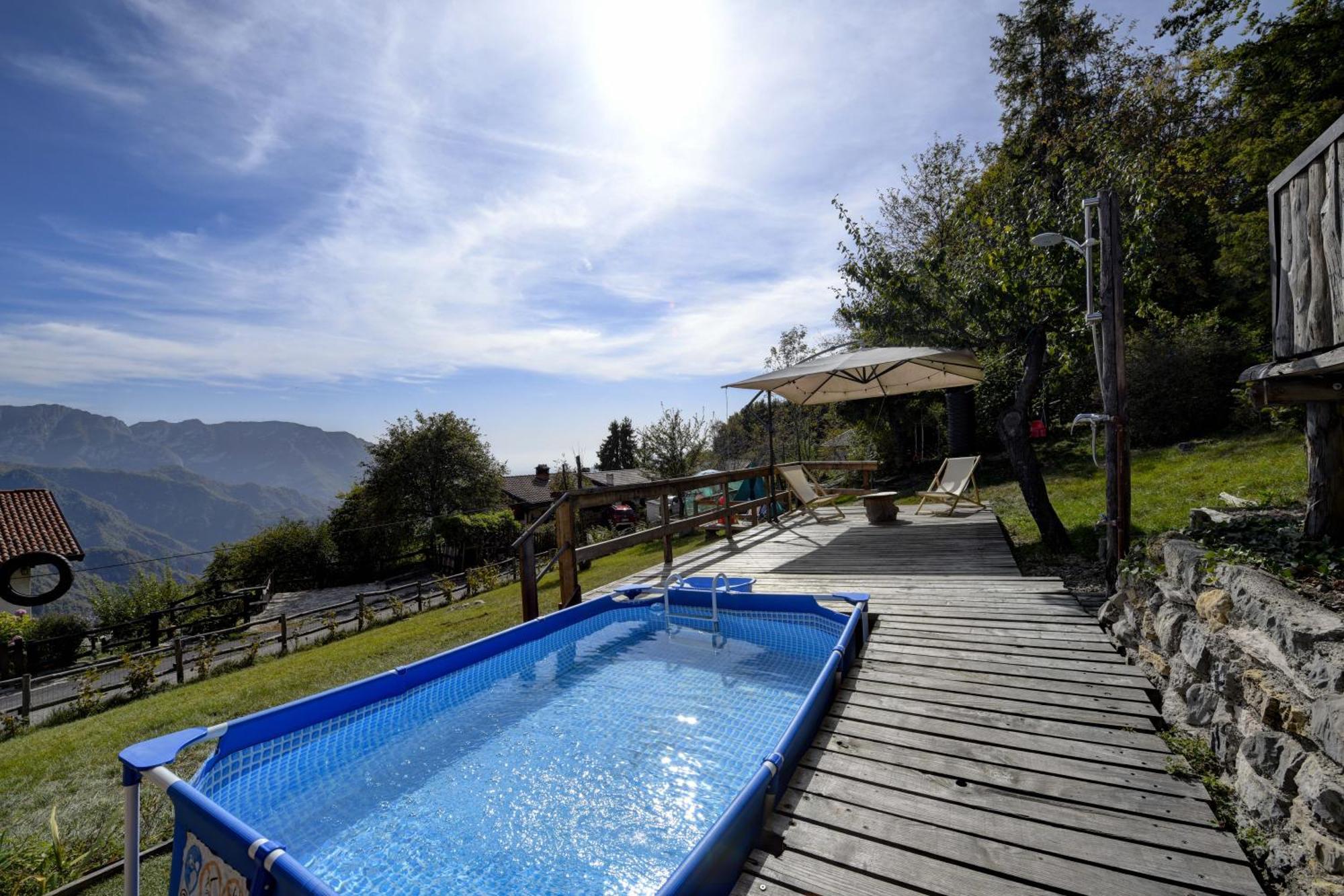 Chalet "Baita Cavacca" Crone ภายนอก รูปภาพ