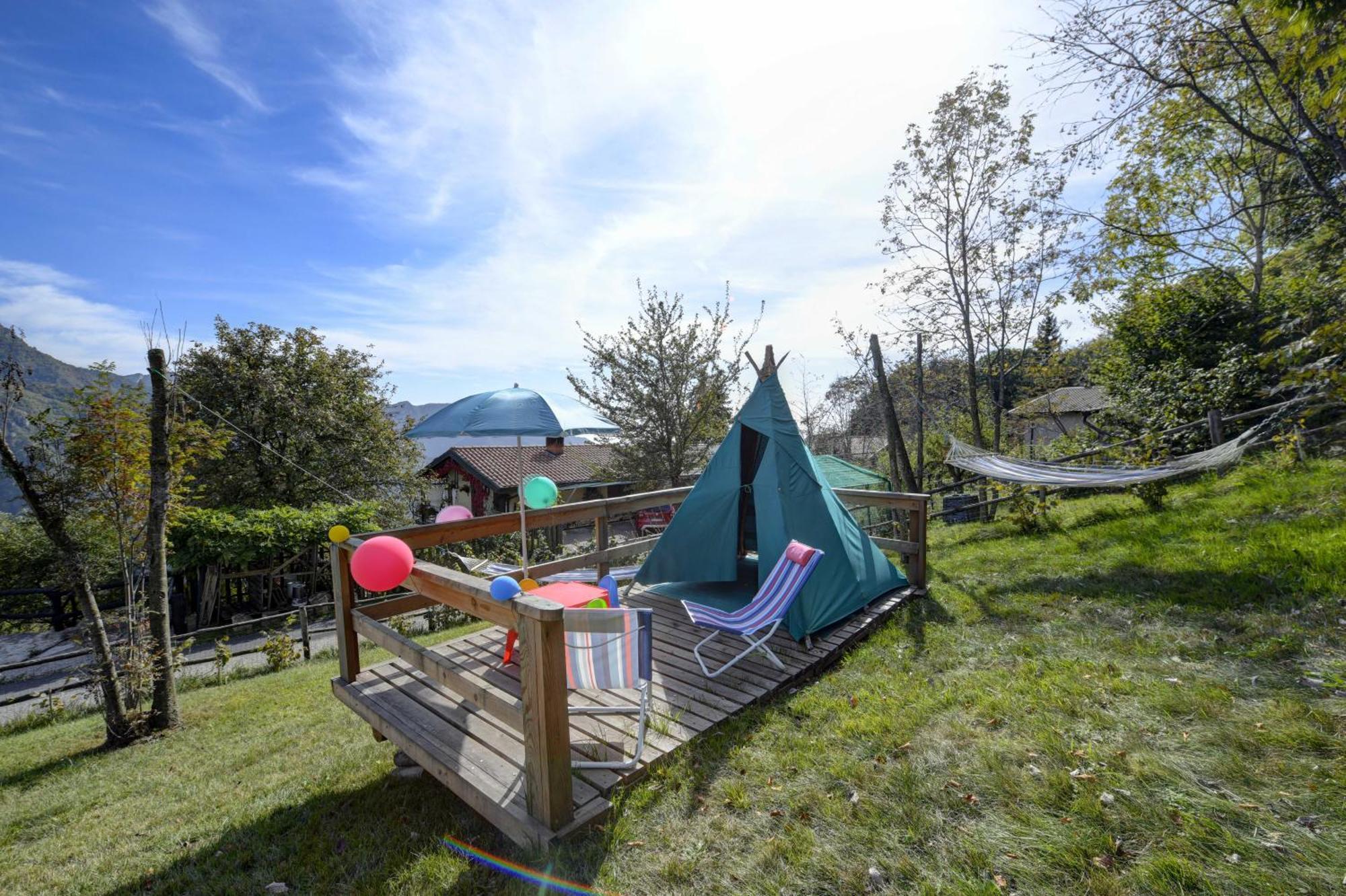 Chalet "Baita Cavacca" Crone ภายนอก รูปภาพ