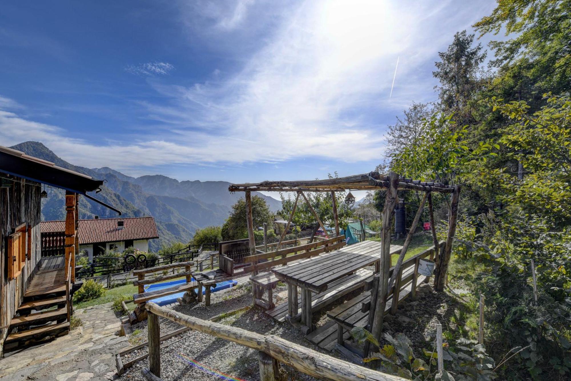 Chalet "Baita Cavacca" Crone ภายนอก รูปภาพ