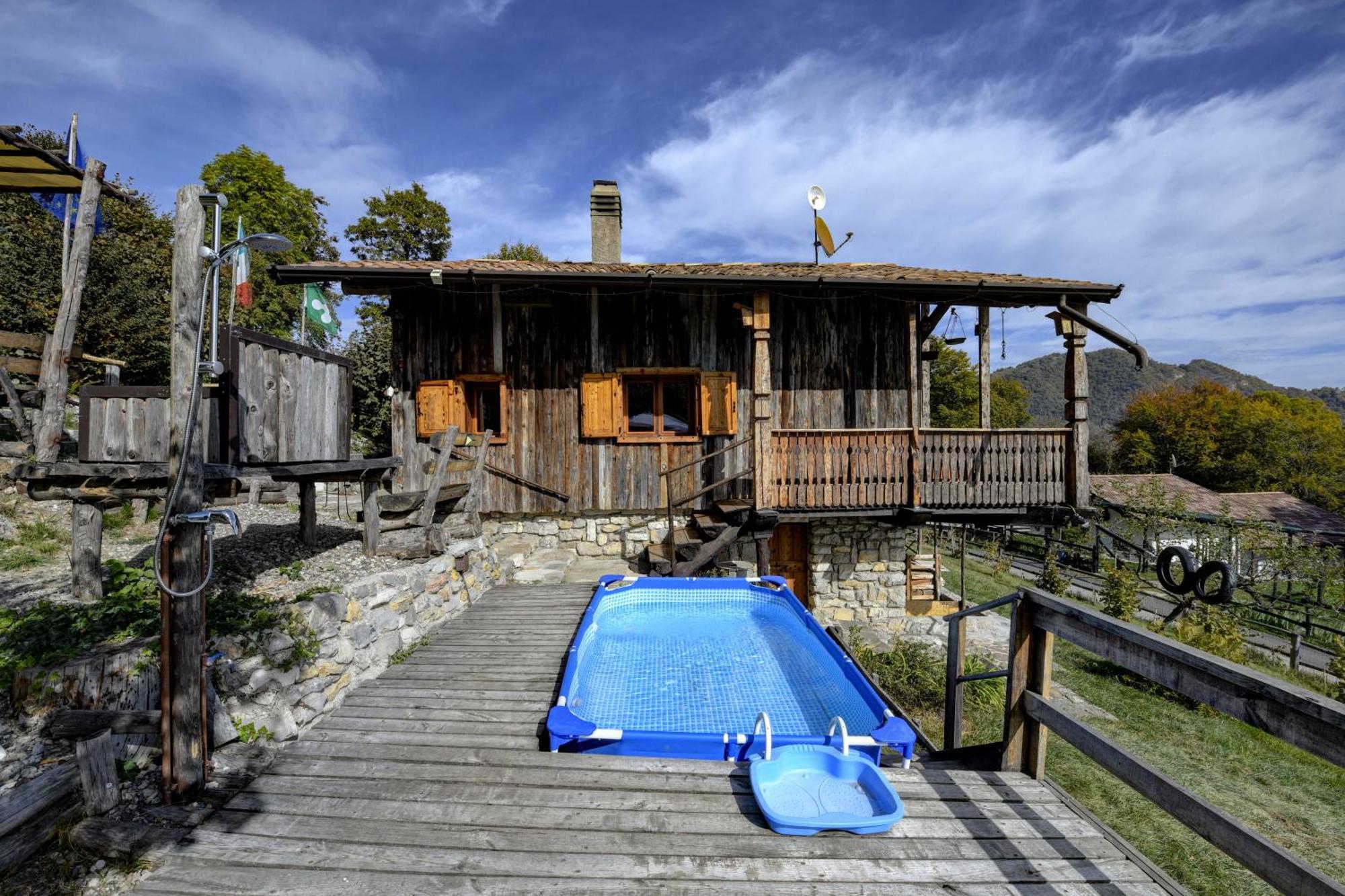 Chalet "Baita Cavacca" Crone ภายนอก รูปภาพ