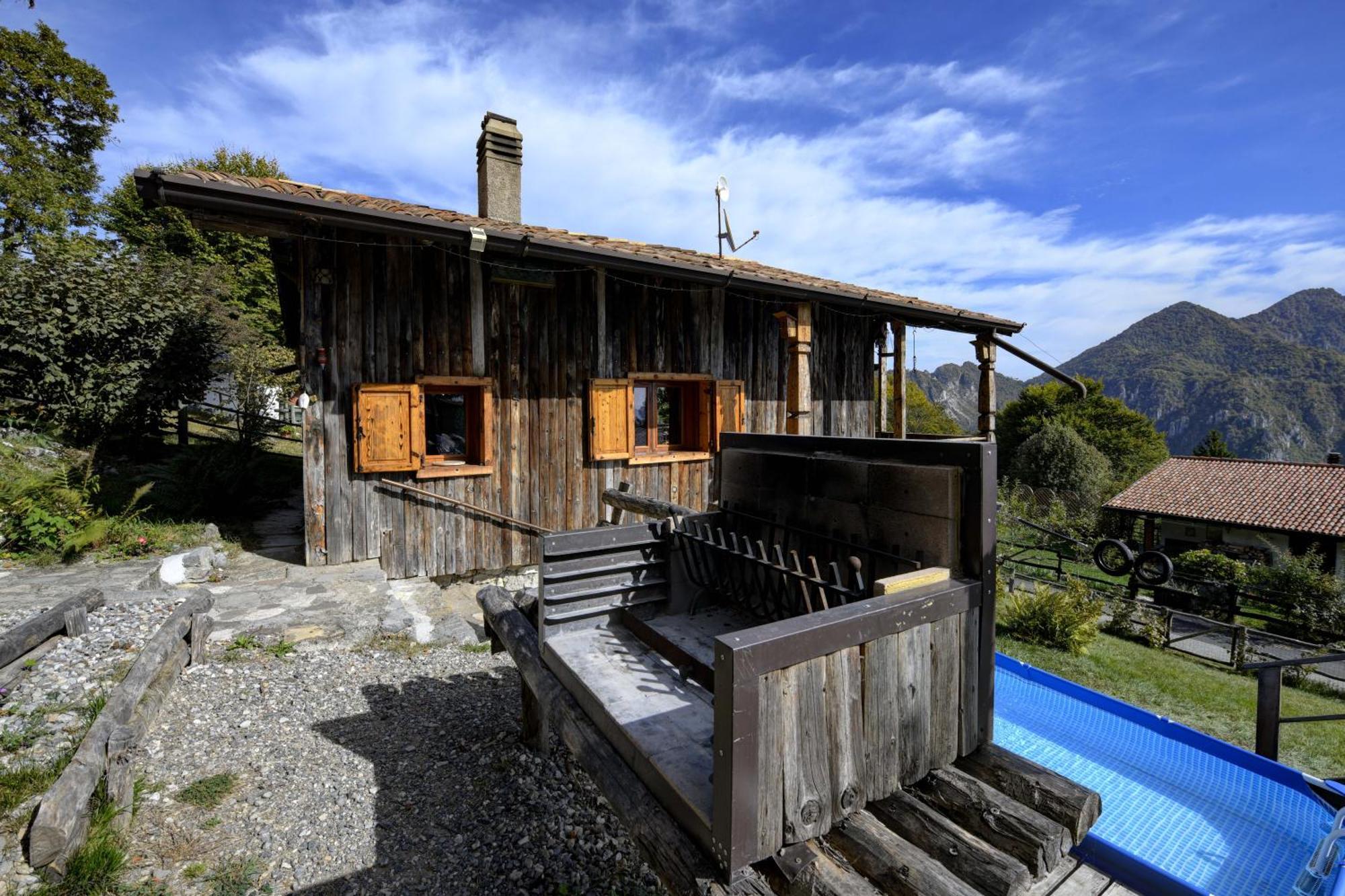 Chalet "Baita Cavacca" Crone ภายนอก รูปภาพ