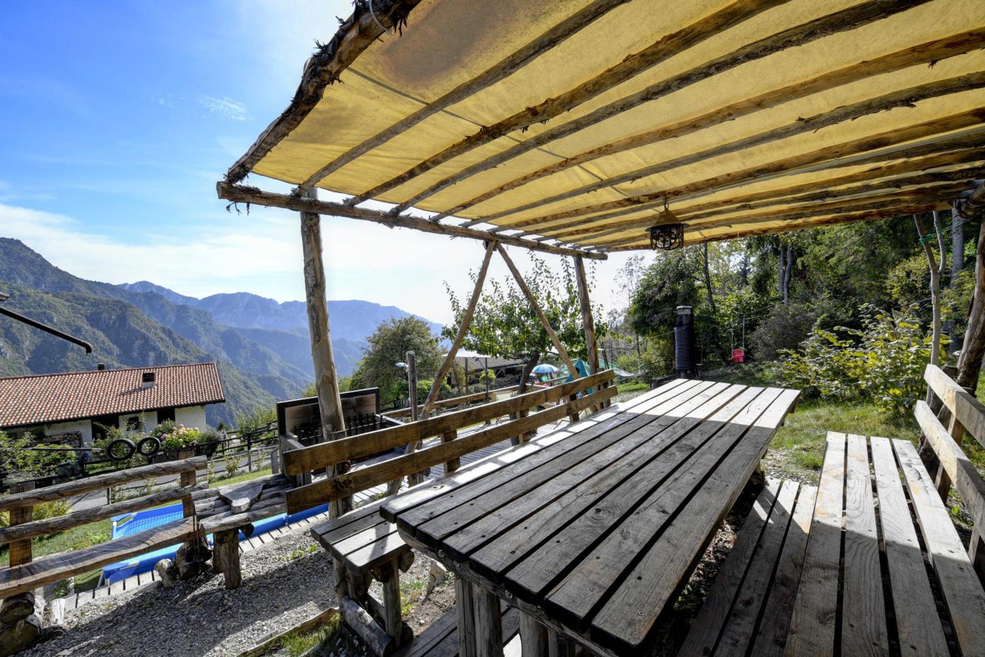 Chalet "Baita Cavacca" Crone ภายนอก รูปภาพ
