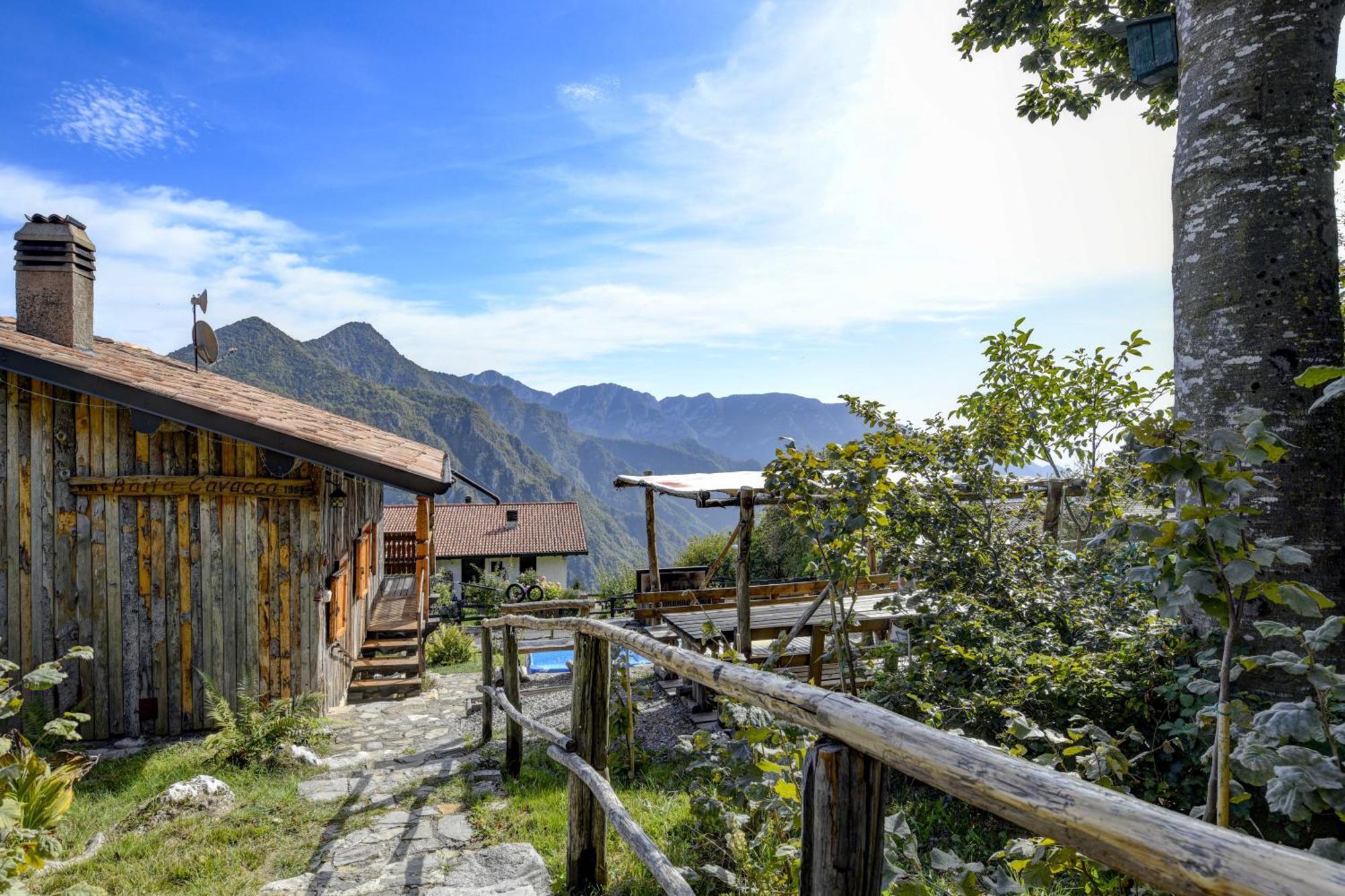 Chalet "Baita Cavacca" Crone ภายนอก รูปภาพ
