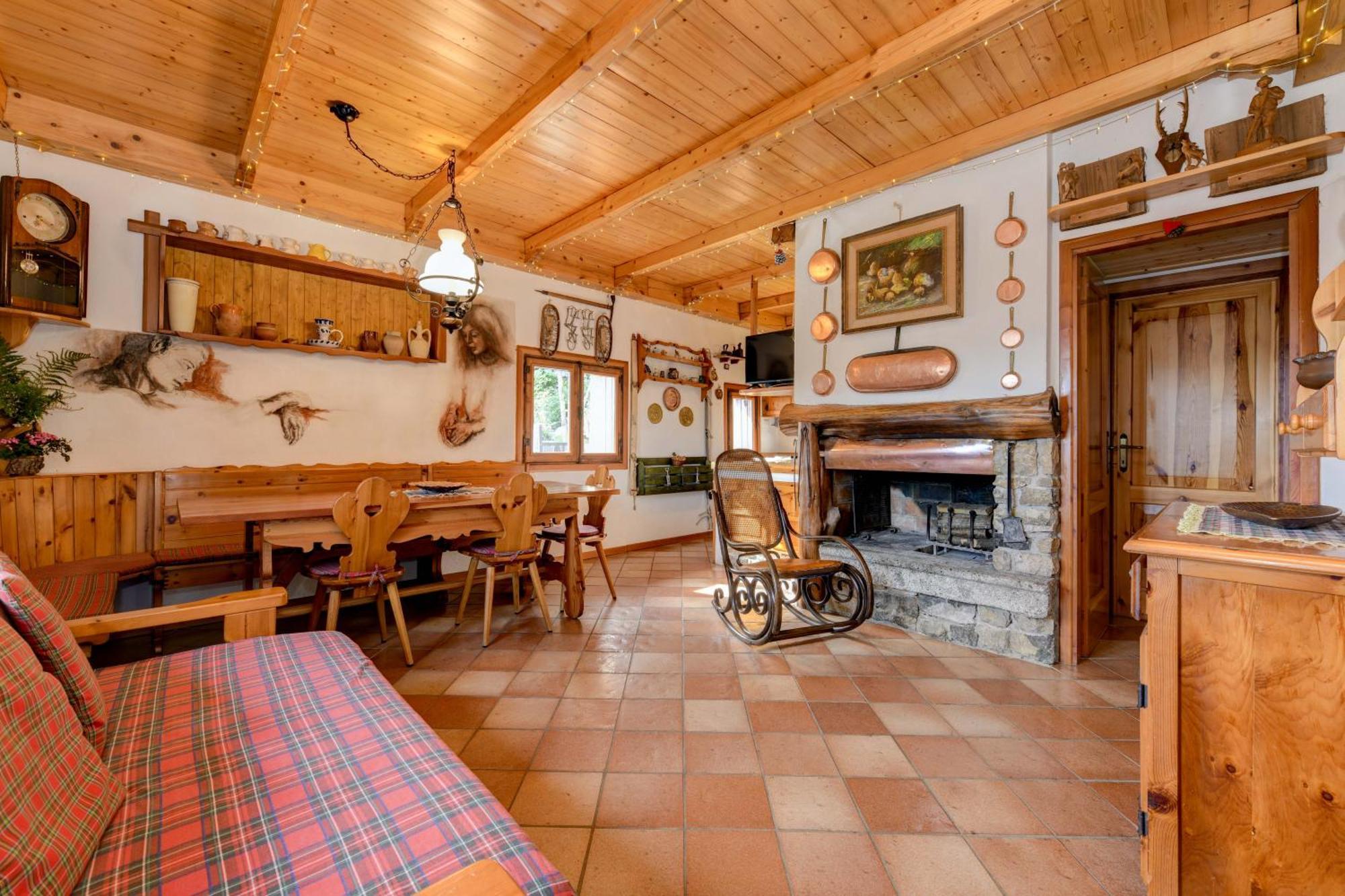Chalet "Baita Cavacca" Crone ภายนอก รูปภาพ