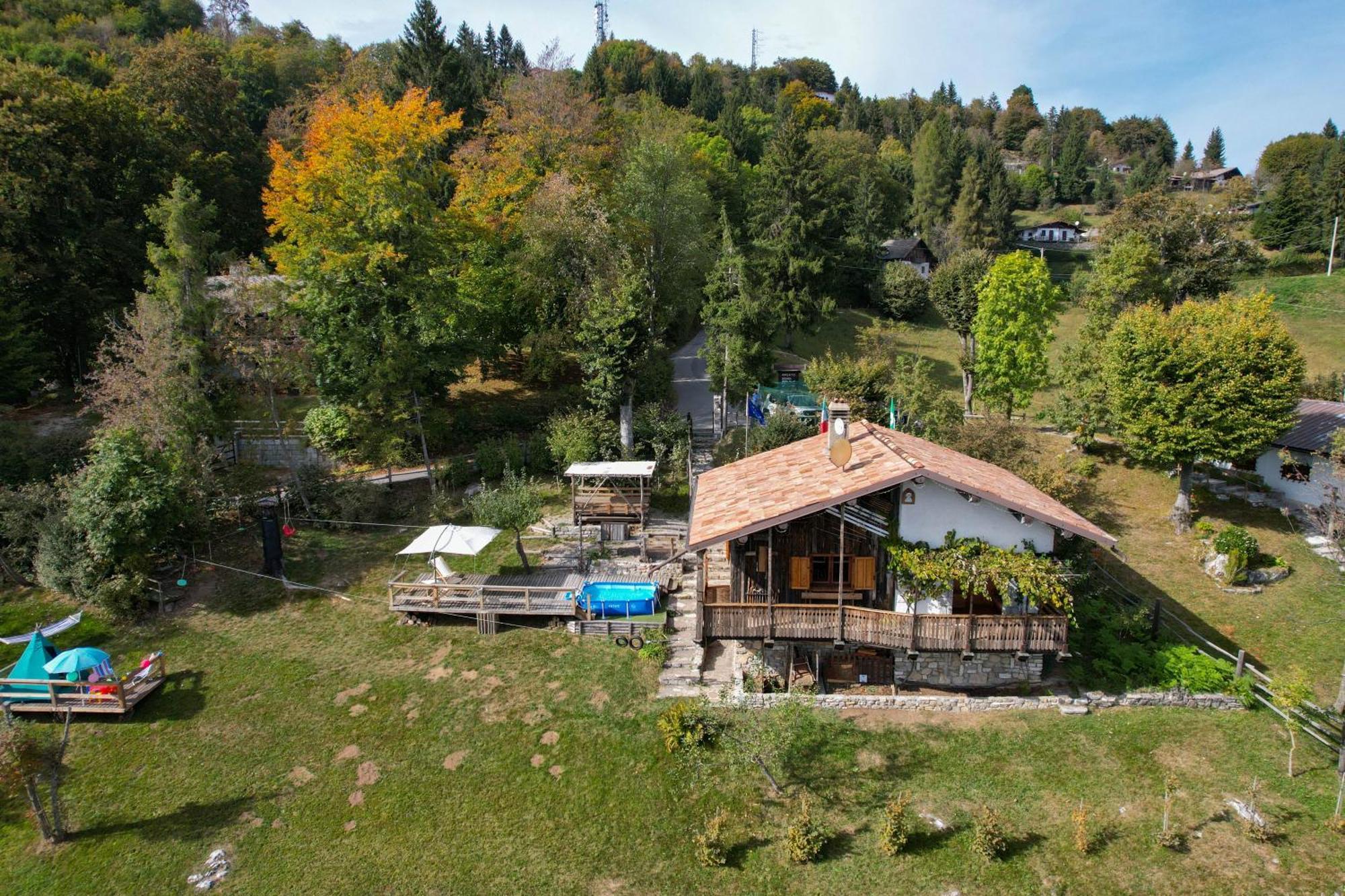 Chalet "Baita Cavacca" Crone ภายนอก รูปภาพ