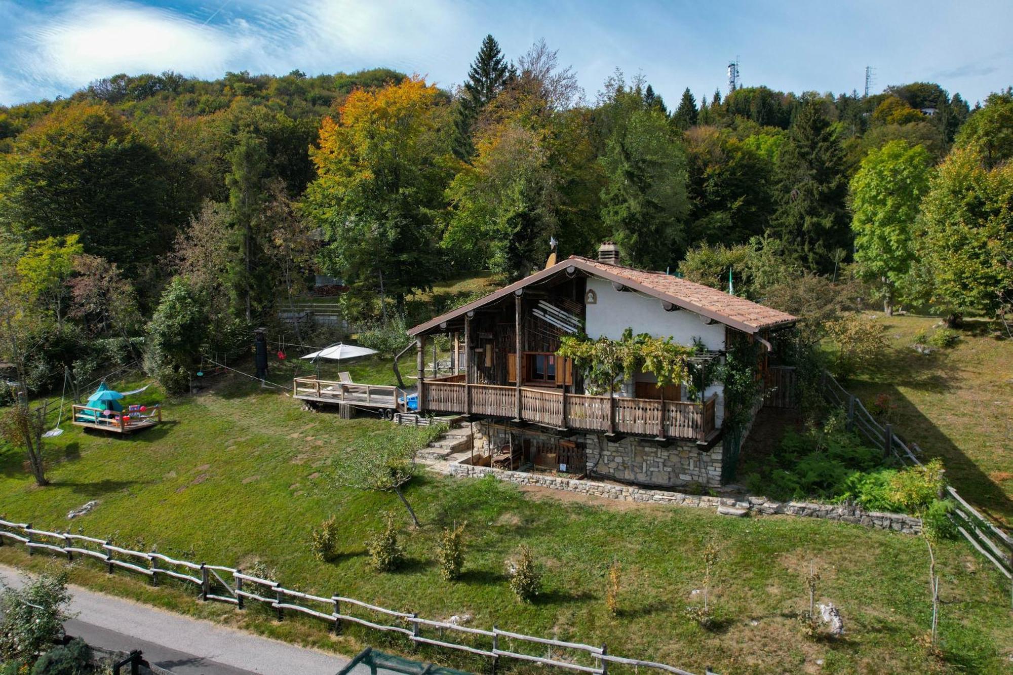 Chalet "Baita Cavacca" Crone ภายนอก รูปภาพ