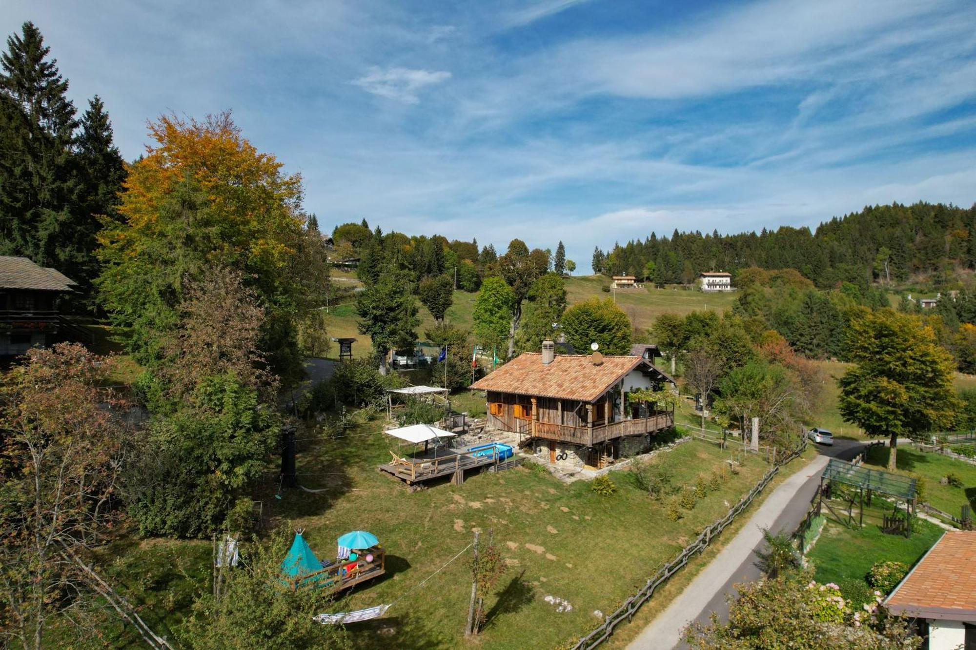 Chalet "Baita Cavacca" Crone ภายนอก รูปภาพ